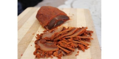 Kahramanmaraş’ta yapılan Hindi Pastırması