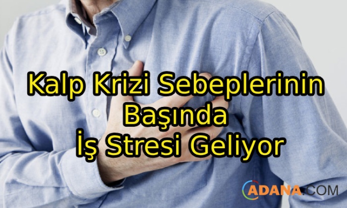 Kalp Krizi Sebeplerinin Başında İş Stresi Geliyor