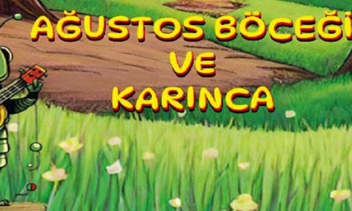 Ağustos Böceği ve Karınca tiyatro sahneleri