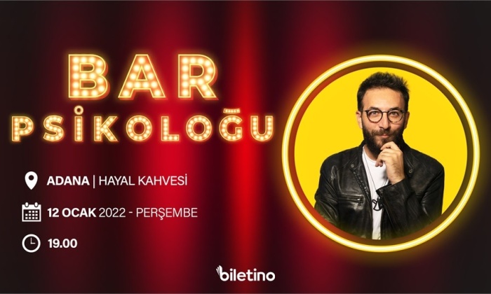 12 Ocak Adana Bar Psikoloğu Tiyatrosu