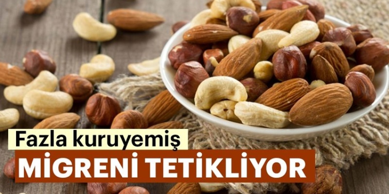 Fazla Kuruyemiş Migrene Yol Açıyor