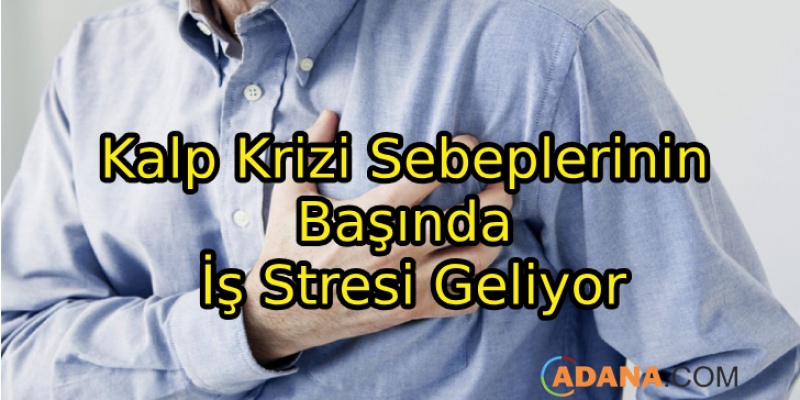 Kalp Krizi Sebeplerinin Başında İş Stresi Geliyor