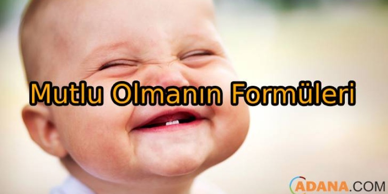 Mutlu Olmanın Formüleri