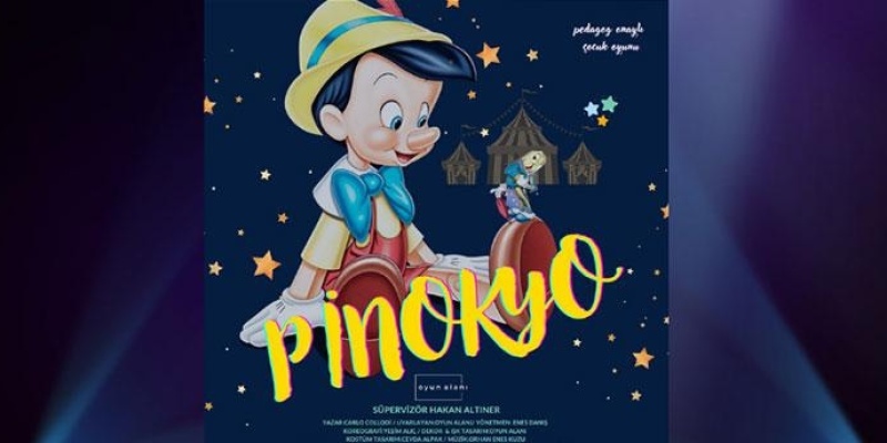 Pinokyo tiyatro sahnesi